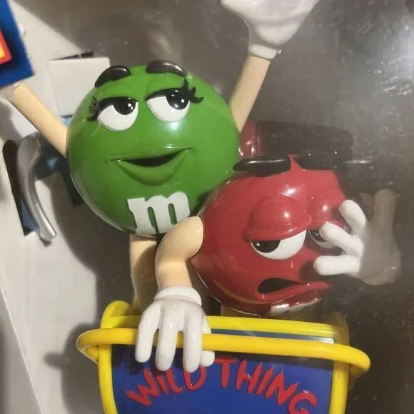 M&M's Wild Thing Roller Coaster Candy Dispenser Brand New In Box Limited Edition - Picture 11 of 13